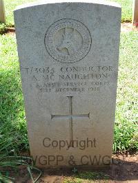 Dar Es Salaam War Cemetery - McNaughton, A